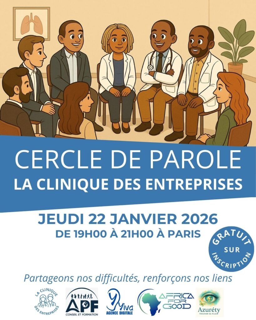 flyer cercle de parole entrepreneur