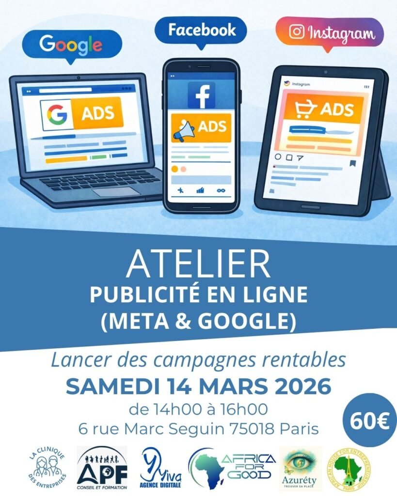 atelier publicité en ligne