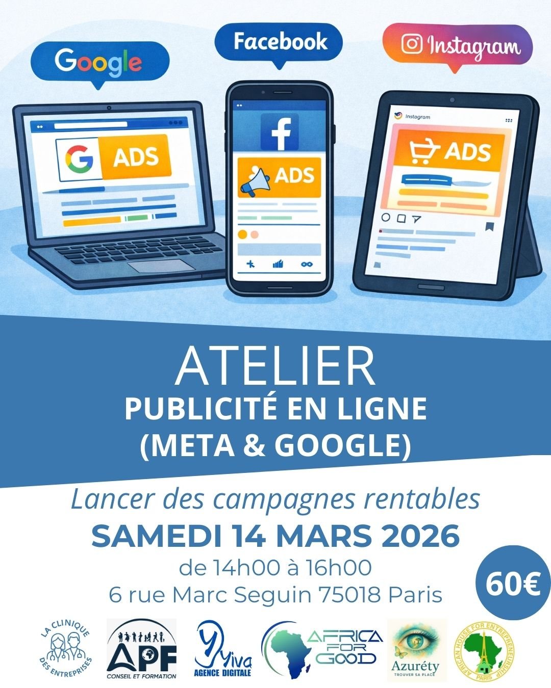atelier publicité en ligne