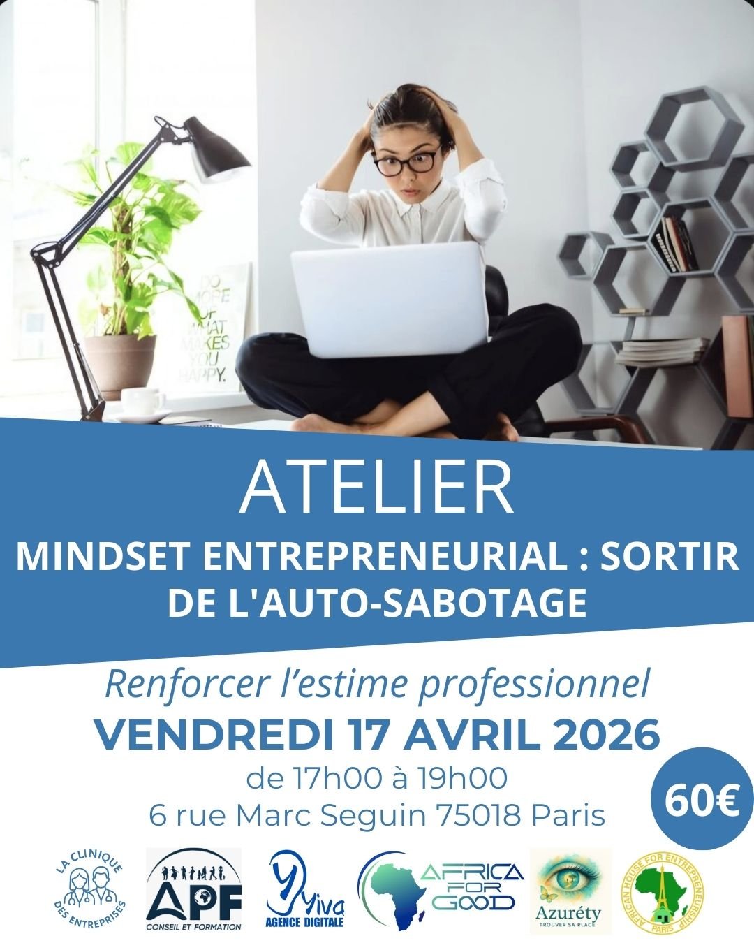 flyer atelier mindset entrepreneur
